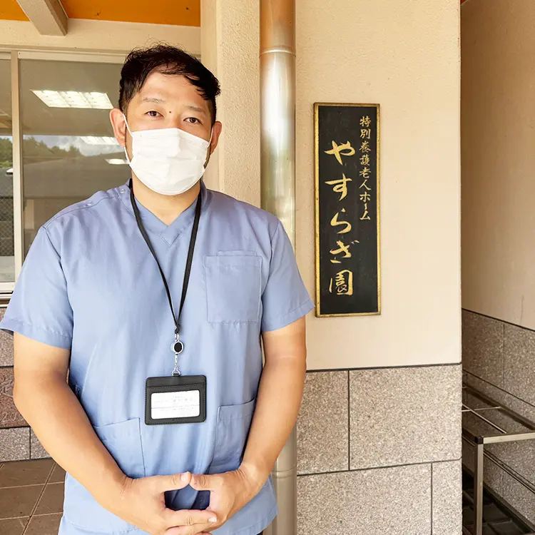 岡田様からの今後についてのコメントを解説するお写真