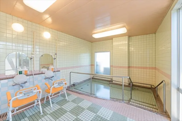 介護施設のお風呂の写真