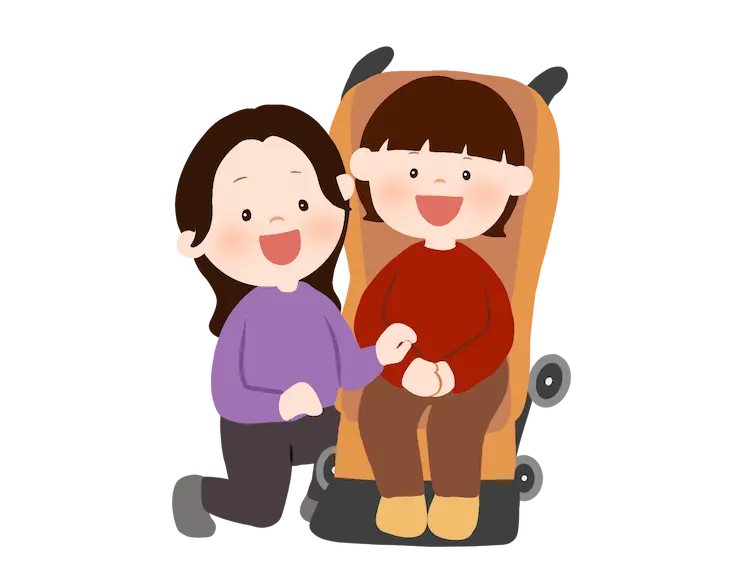 重症心身障害児に優しく寄り添う母親・入浴ケアの安心感